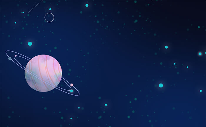 四分法星空图片