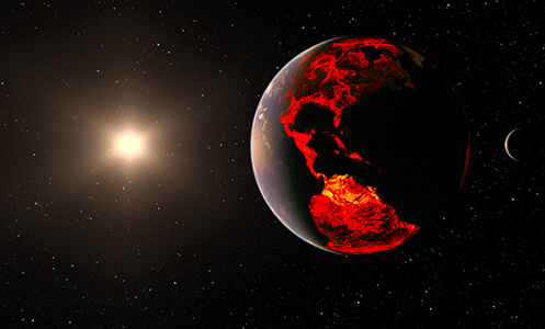 太阳与火星120度（拱）相位和六分相（60度）