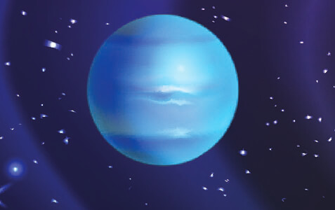 海王星与四轴相位｜海王星与南北交点的相位