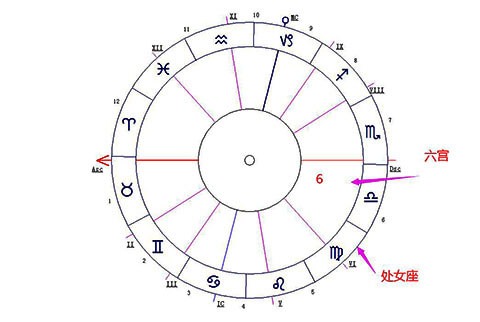 处女座落在第六宫-十大行星落6宫解读