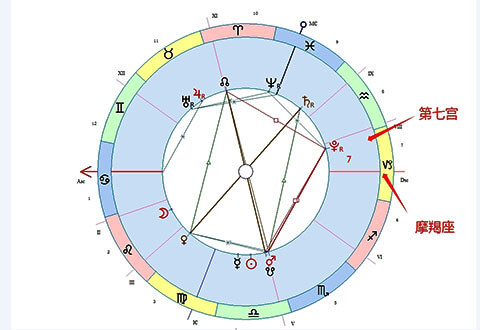 摩羯座落在第七宫-十大行落7宫解读